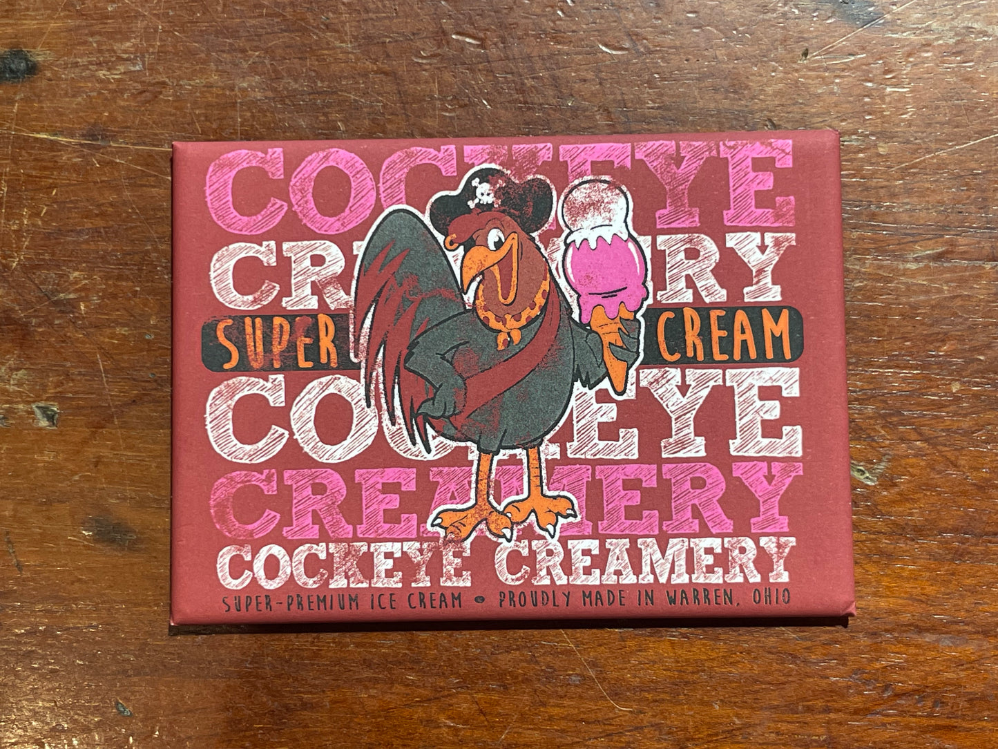 Cockeye Creamery Brand Colors Magnet