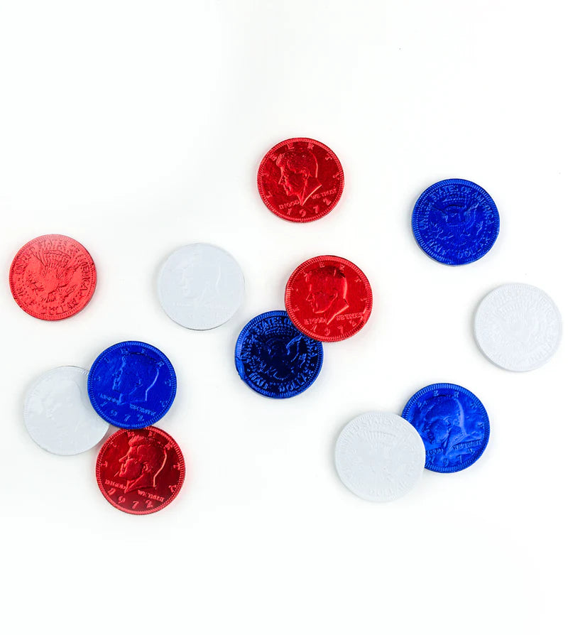 Fort Knox Red White Blue Coins 1.5oz Nets