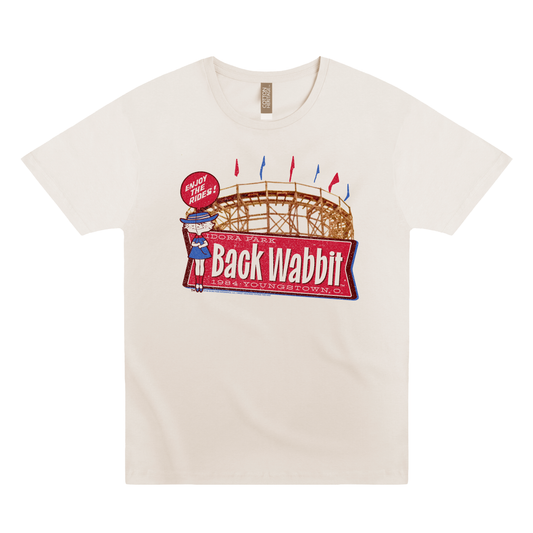Idora Park Back Wabbit Coaster • Youngstown, OH 1984 Tee