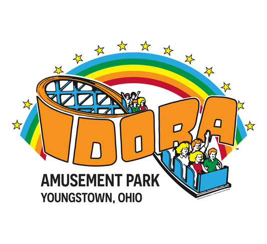 Idora Park Rainbow Ringer Tee - Limited Edition