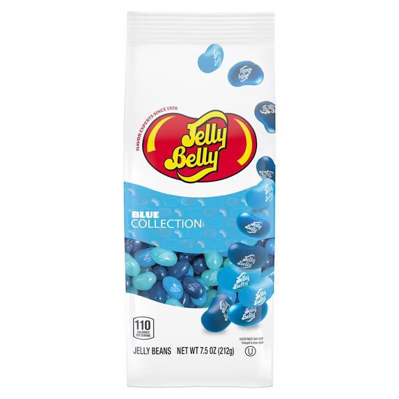 Jelly Belly Color Collection Blue Gift Bag 7.5oz