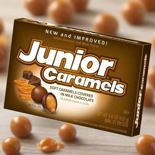 Tootsie Roll Theater Items Junior Caramels 3.6oz