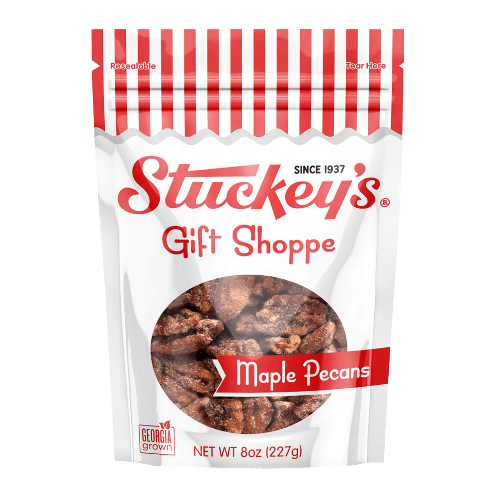 Stuckey's Maple Pecans 8oz Gift Bag