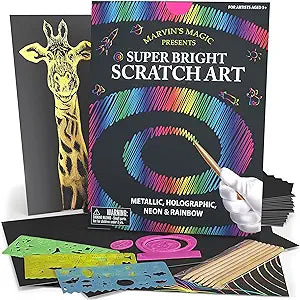 Magic Super Bright Scratch Art