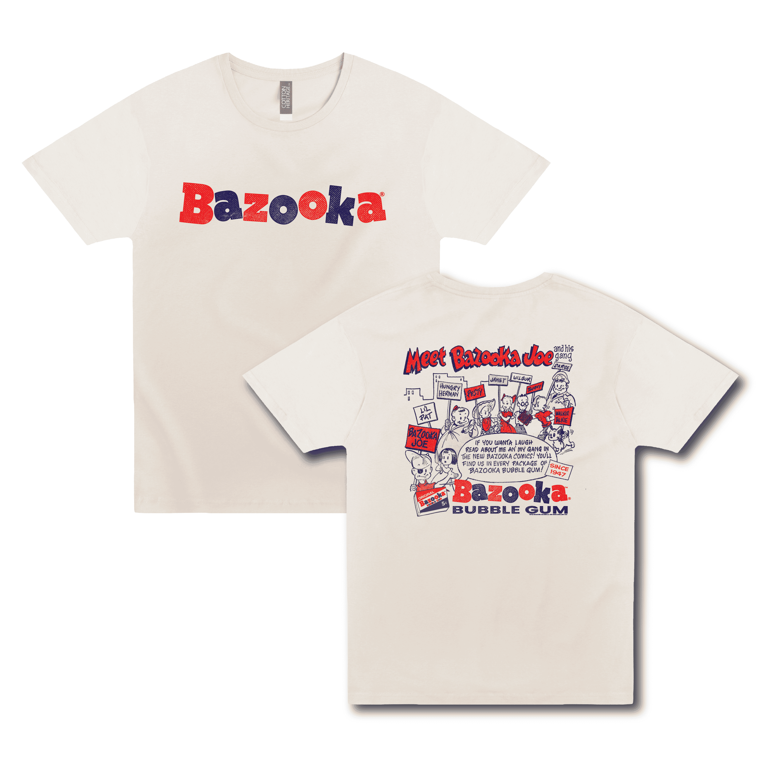 Bazooka® Meet Bazooka Joe and His Gang Tee – Sweet Memories