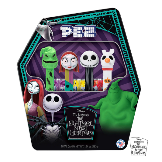 PEZ Nightmare Before Christmas Gift Tin