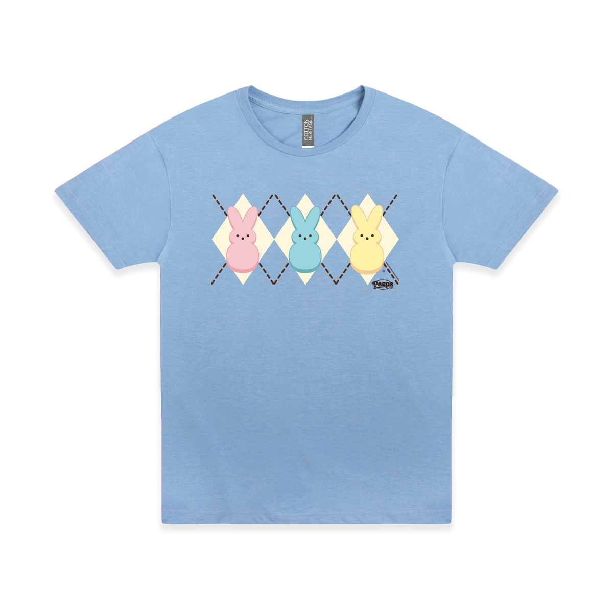 PEEPS® Pastel Argyle Tee