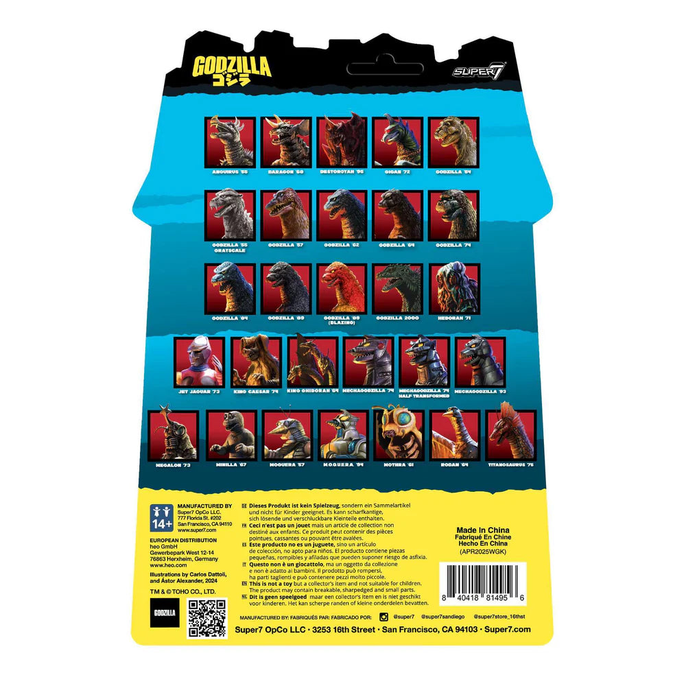 Toho Reaction Figures Wave 09- Godzilla 2000