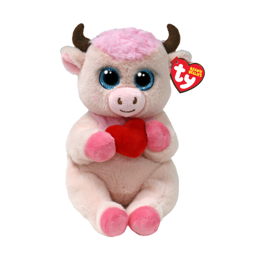 Beanie Babies: Sprinkles Cow with Heart