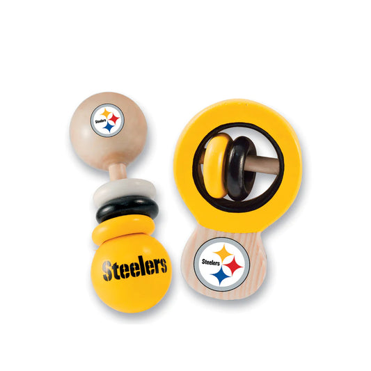 Pittsburgh Steelers Rattle 2 Pack