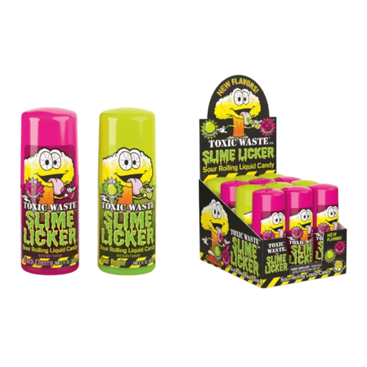Toxic Waste Slime Licker 2.0- Green Apple & Black Cherry 2oz