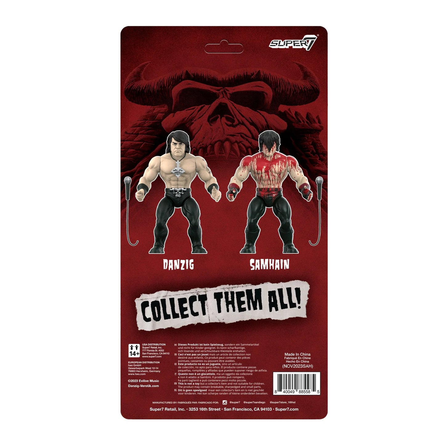 Samhain Vintage Figures Wave 01- Samhain Danzig (Initium, Bloody)