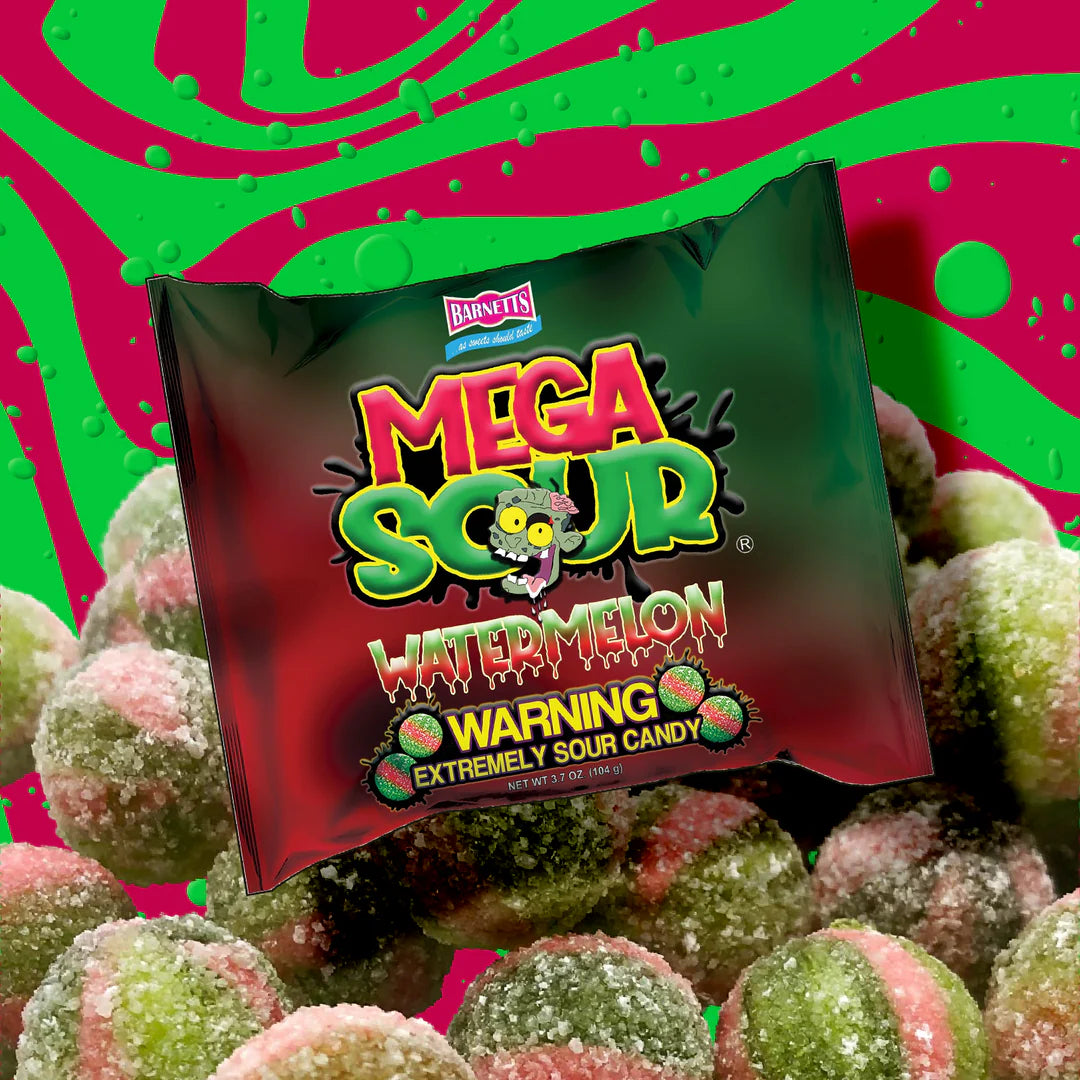 Barnetts Mega Sour Fruit Bag- Watermelon