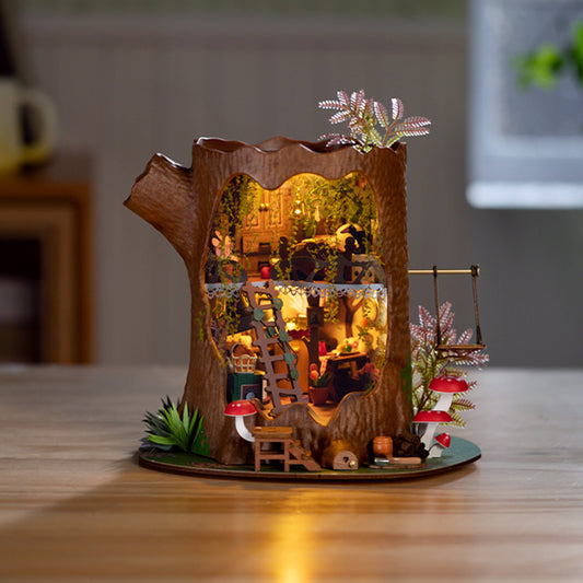 DIY Miniature House Kit: Fairytale Tree House