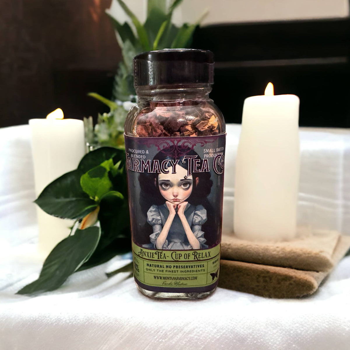 Anxiety AnxiaTEA relaxing gentle calming soothing tea blend