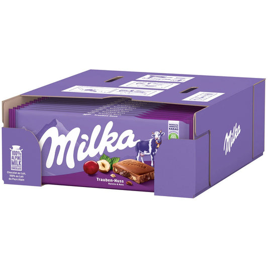 Milka Raisins & Nuts 90g (Germany)