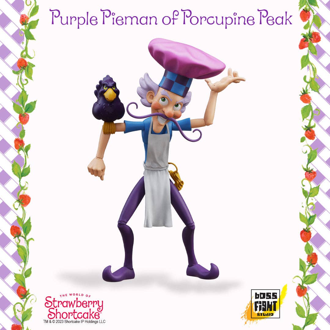 Boss Fight Studio: Action Figures and Collectibles - Strawberry Shortcake Deluxe Action Figure: Purple Pieman