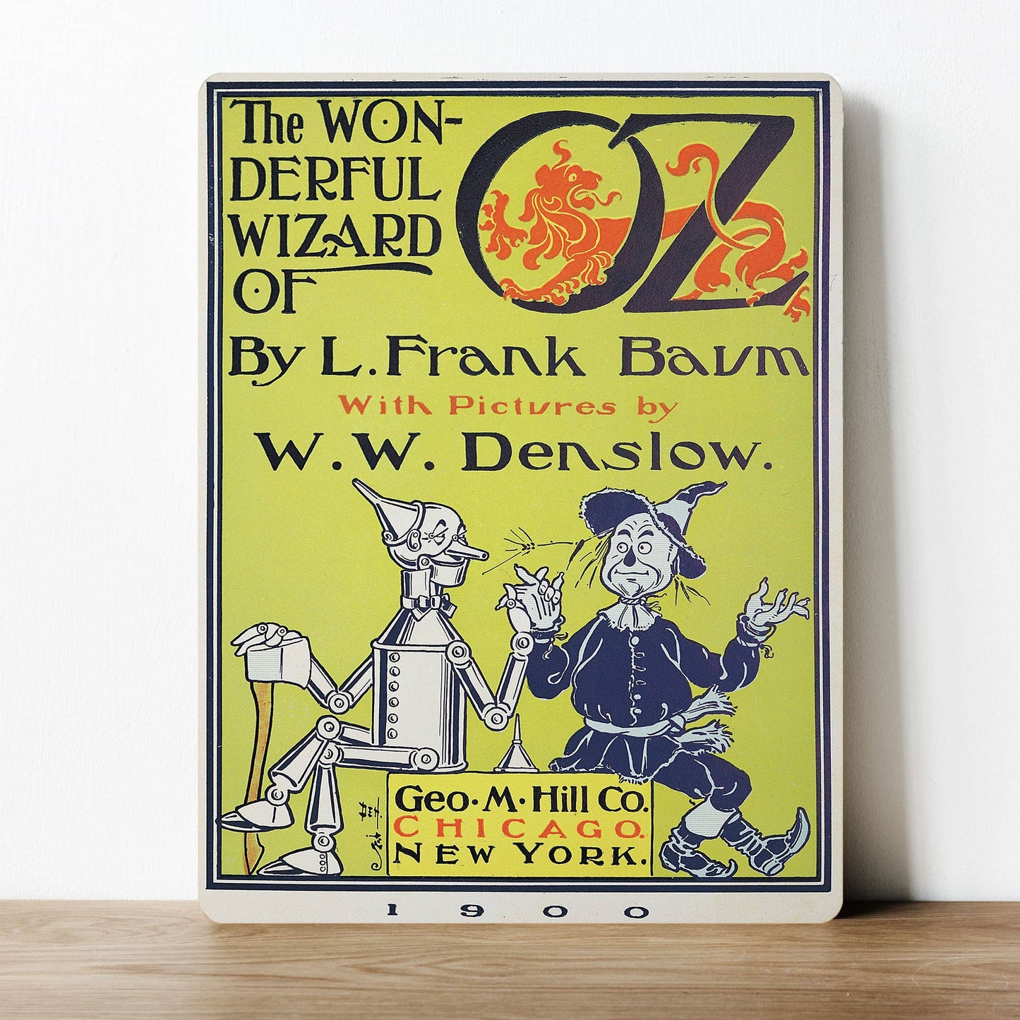 Wonderful Wizard of Oz - Metal Sign Plaque