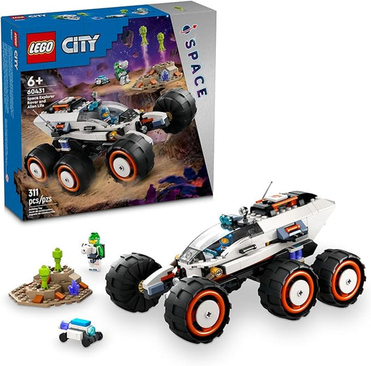 LEGO- Space Explorer Rover and Alien Life