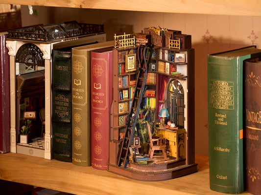 DIY Book Nook Kit: Silent Corner Study