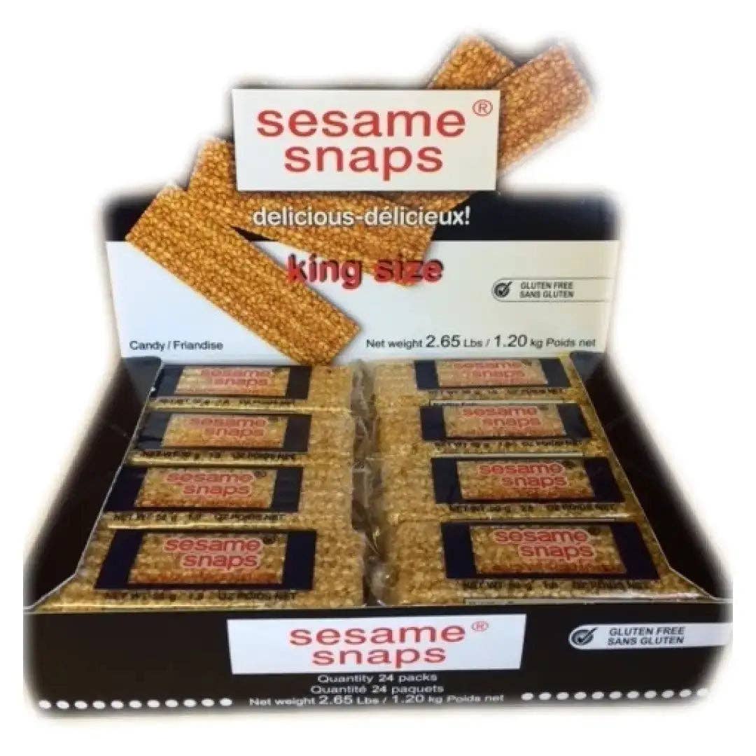 King Sized Sesame Snaps (Box of 24) GW: Default Title