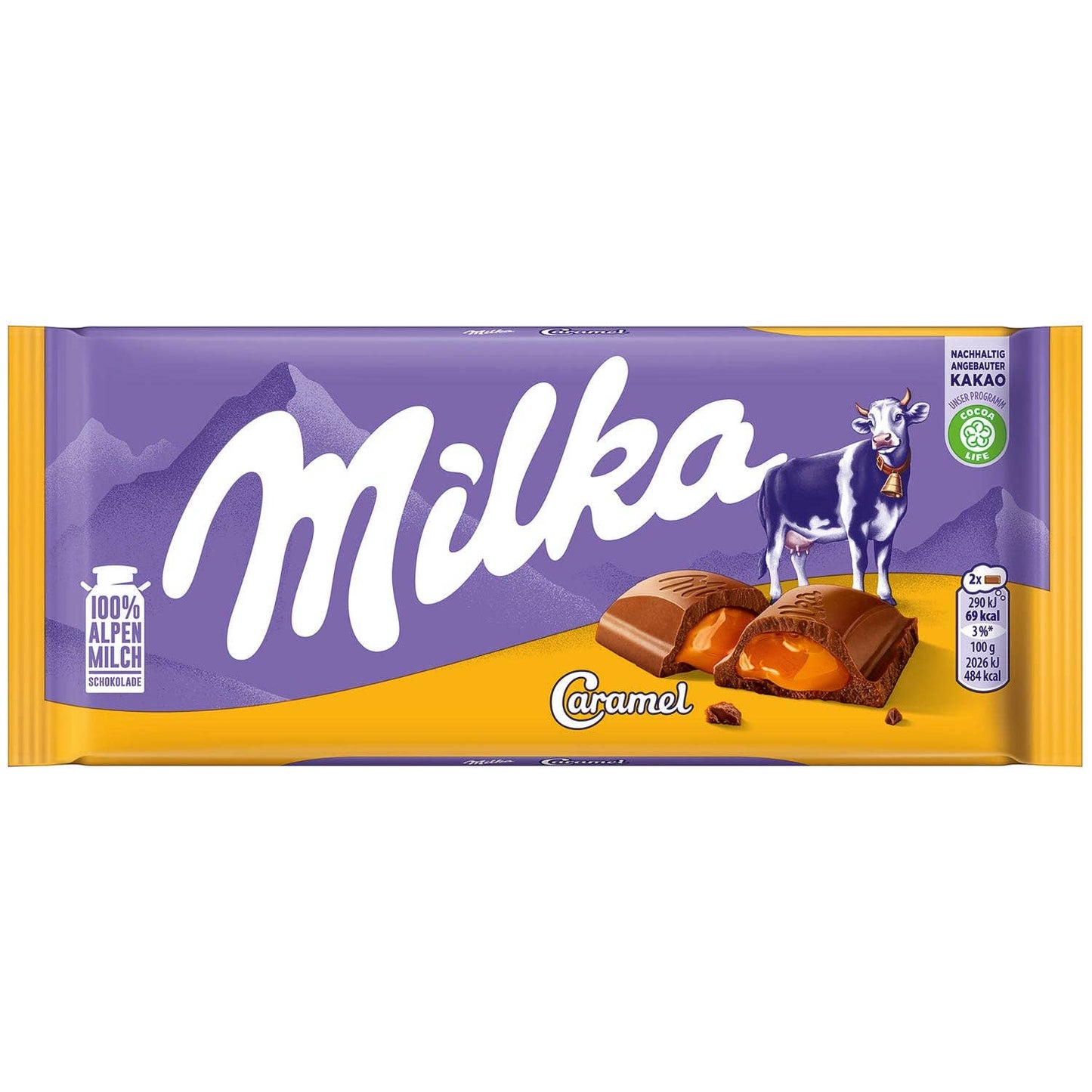 Global Bite Co - Milka Caramel 100g (European)