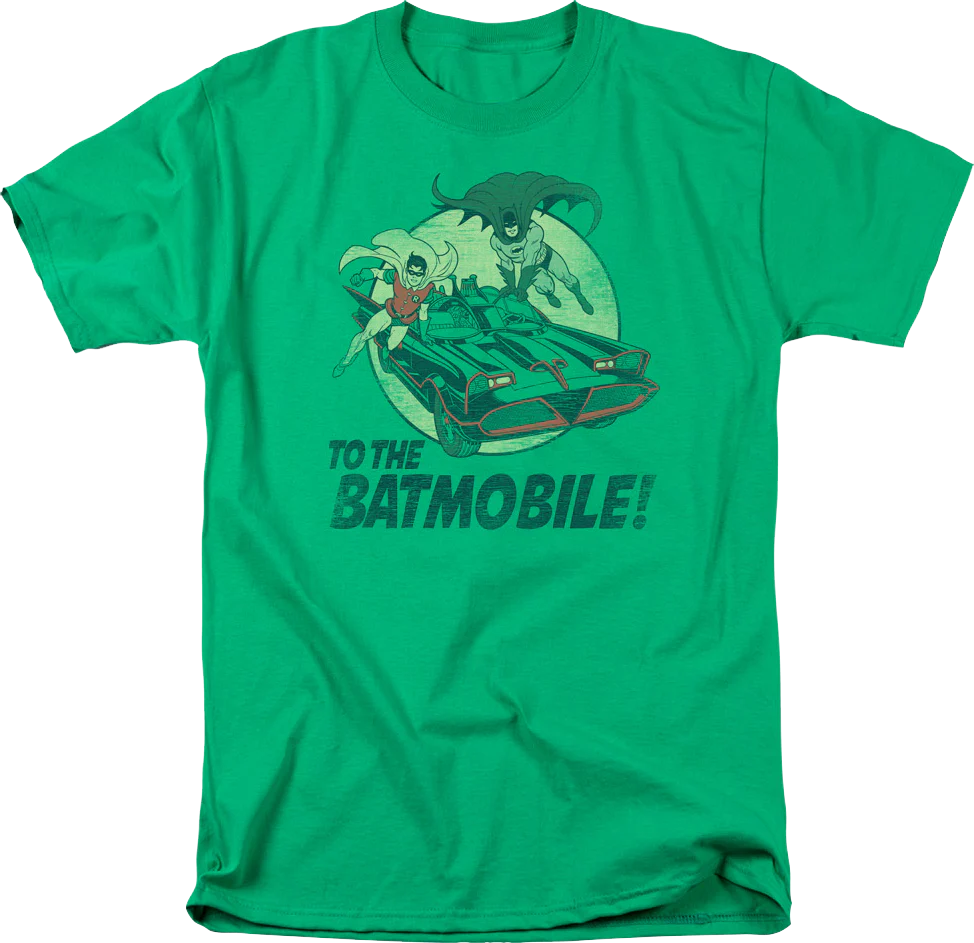 To The Batmobile Batman DC Comics T-Shirt