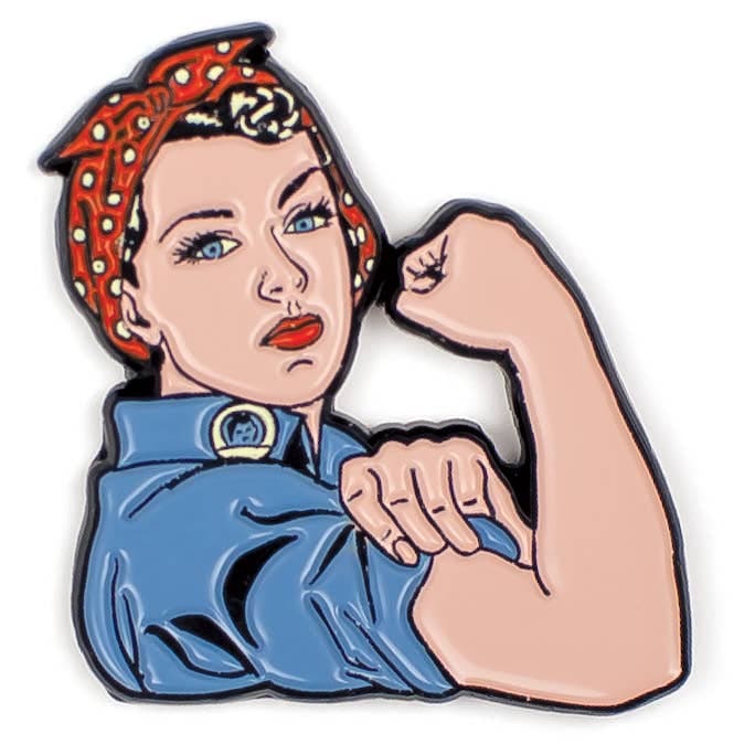 Rosie & We Can Do It Pins