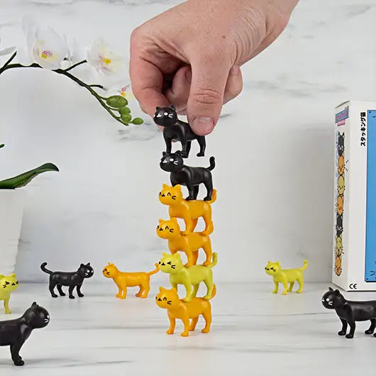 Cat-Astrophe Stacking Game