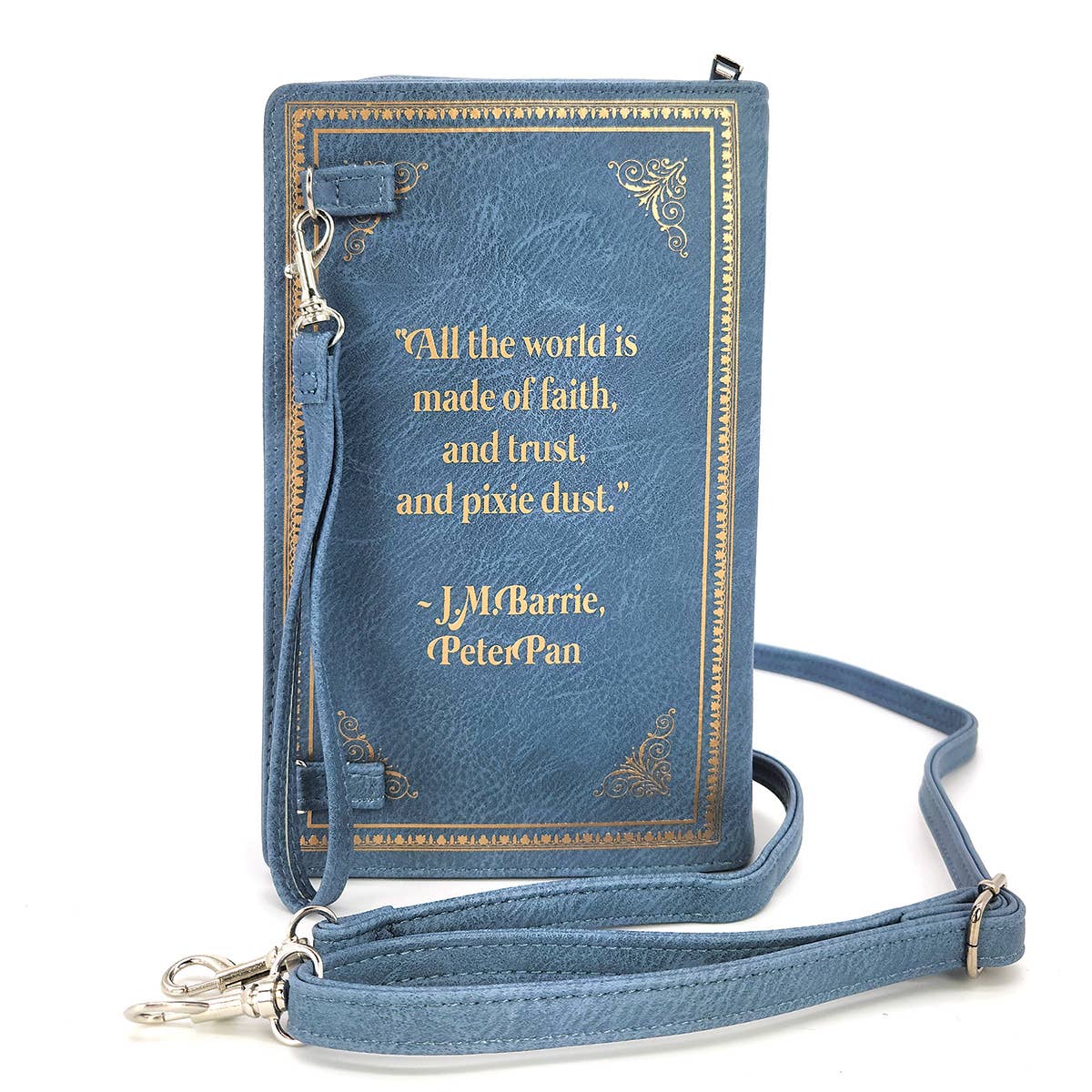 Peter Pan Book Clutch Bag
