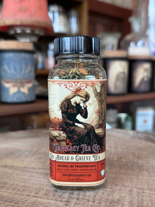 Go ahead & Grieve, Victorian Mourning tea for grief and loss