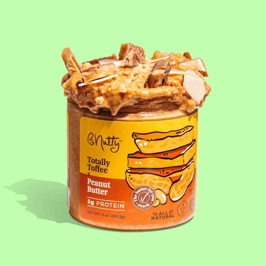 Totally Toffee BNutty Peanut Butter- Case of 6- 9oz