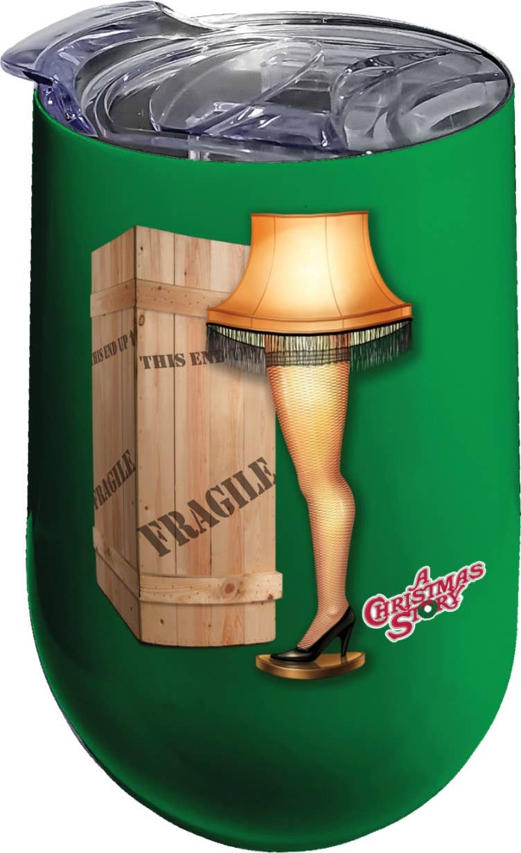 Leg Lamp Stnls Wine Tumbler