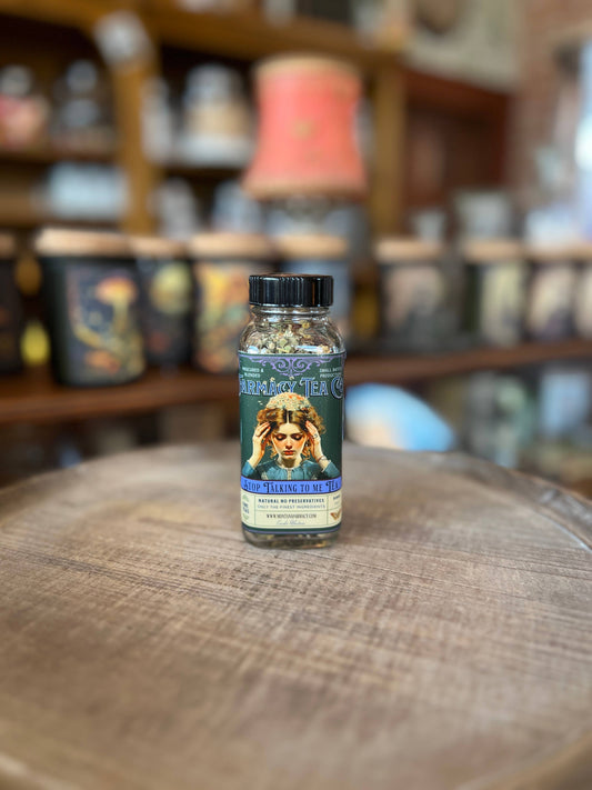 Stop Talking to me Tea" Vintage Victorian Herbal Tea blend