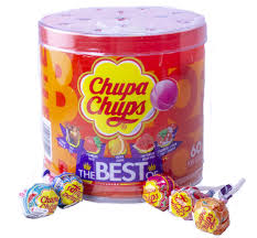 Chupa Chups "Best Of" 60pc Drum- Assorted
