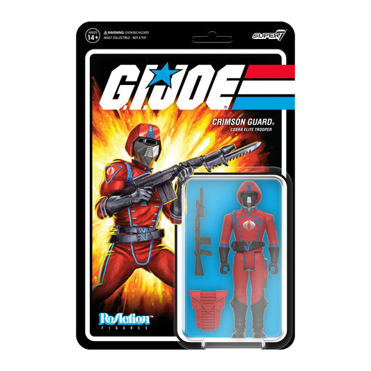 G.I. Joe ReAction Figures Wave 7- Crimson Guard