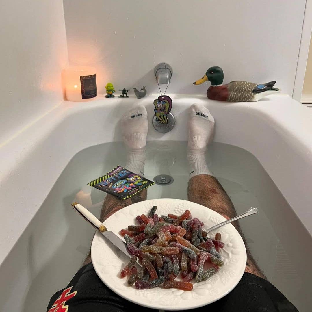 Rotten Sour Gummy Worms Candy: GF, Prebiotics, Low Sugar