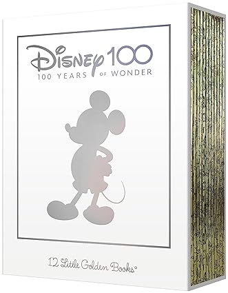 Disney 100th Anniversary Boxed Set of 12 Little Golden Books