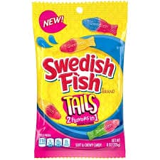 Swedish Fish Assorted Big Tails Peg Bag 8oz