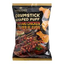 Drumstick Shaped Puff Japanese Teriyaki Chicken 60g