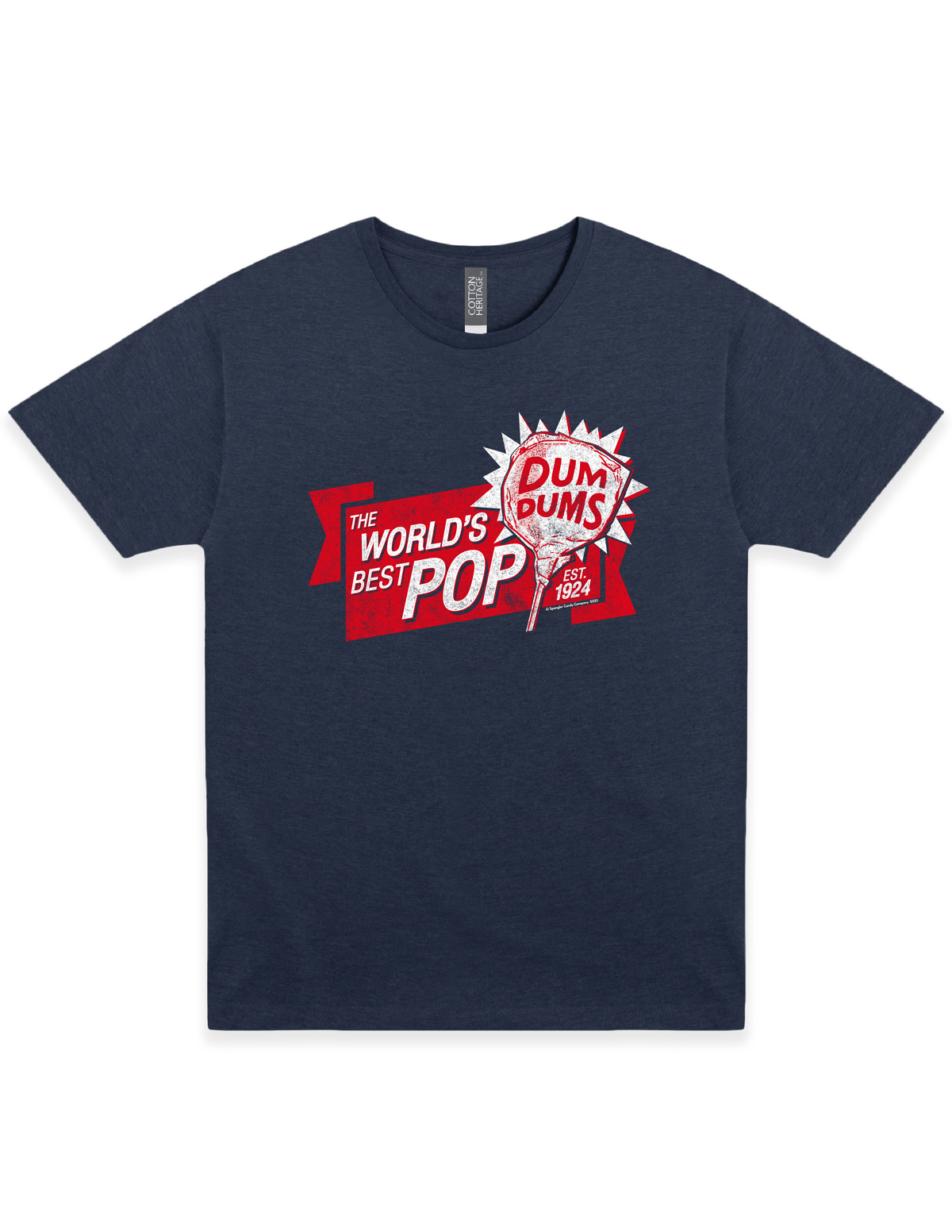 dum dums the worlds best pop graphic t shirt officially licensed retro candy unisex tee