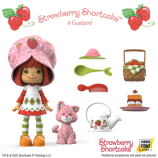 Boss Fight Studio: Action Figures and Collectibles - Strawberry Shortcake: Premium Deluxe Figure