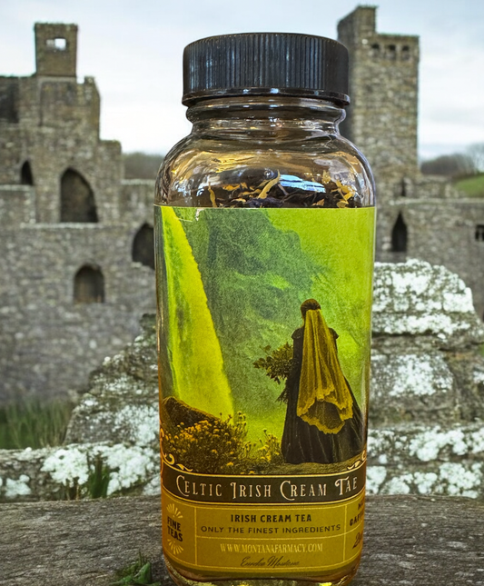 Celtic Wedding Irish Cream Tea in a glass Jar Waterfall