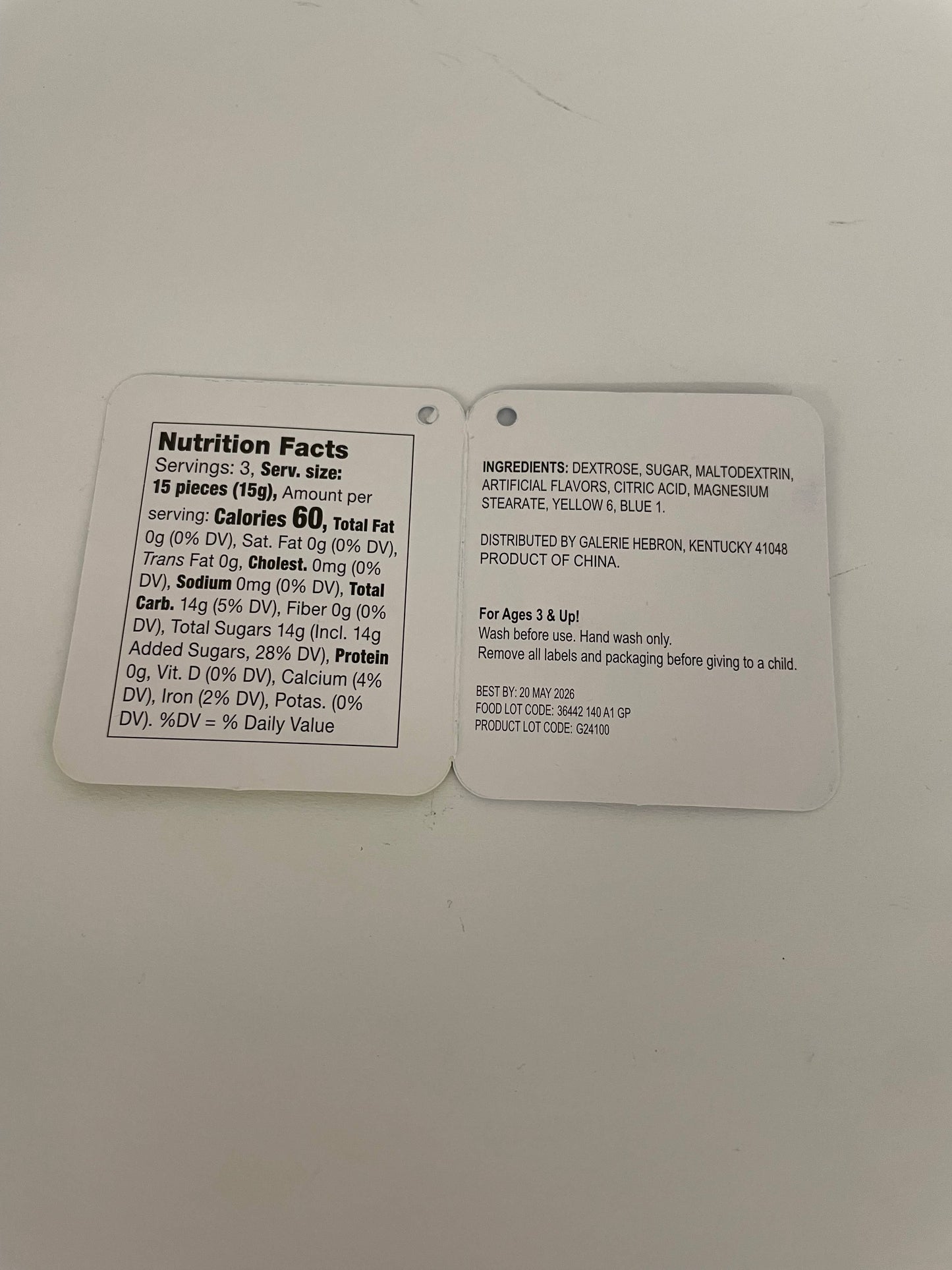 Bluey Molded/Printed Container With Candy