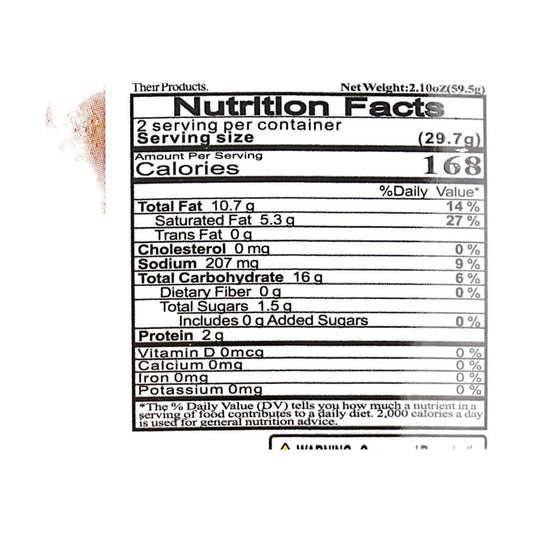 Potato Chips Swiss Rich Cheese Flavor- 2.09oz