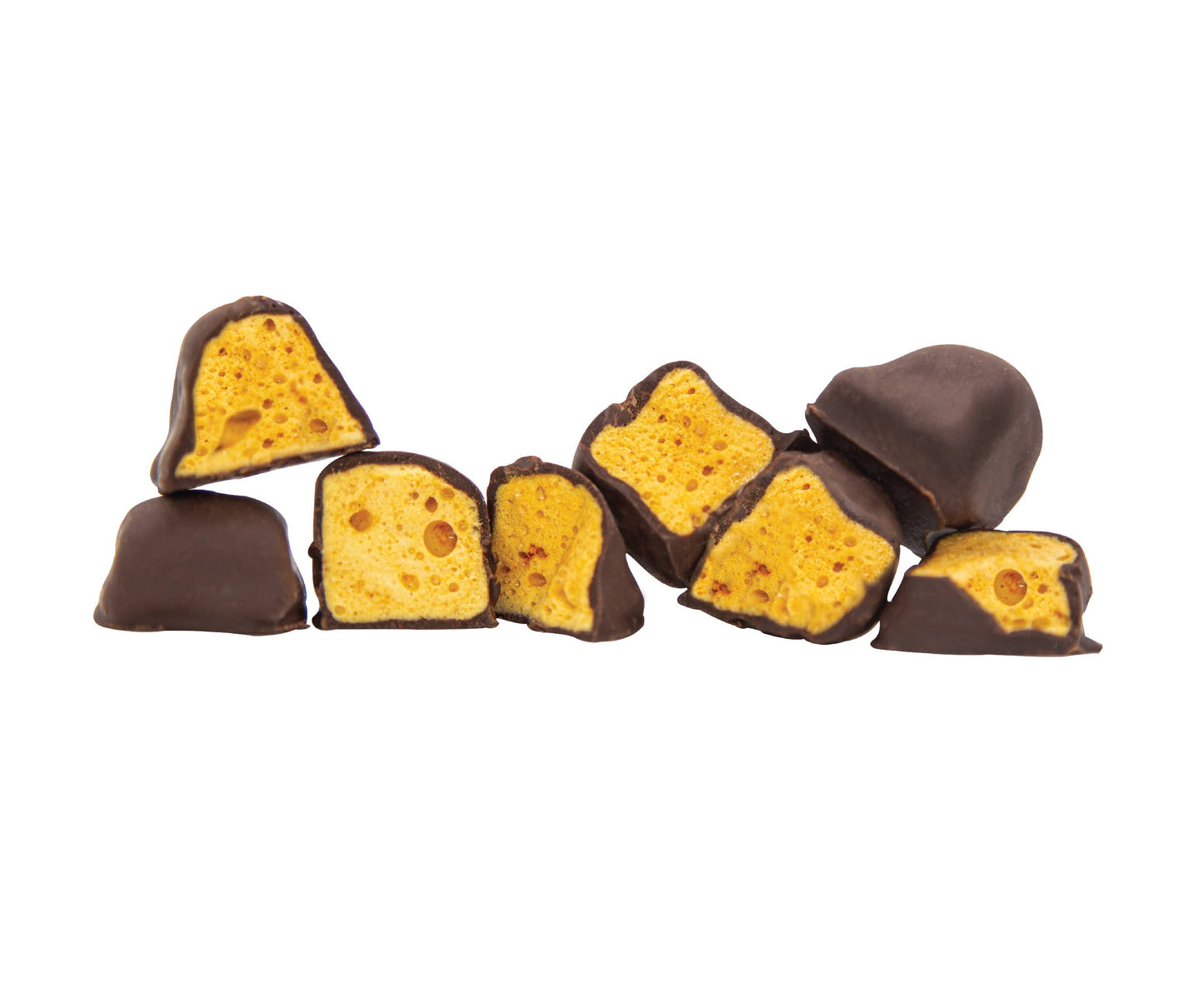 70% Dark Orange Belgian Chocolate Honeycomb pack (40g)