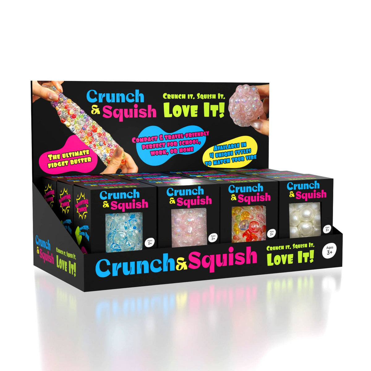 Crunch & Squish Stress Ball Fidget Toy