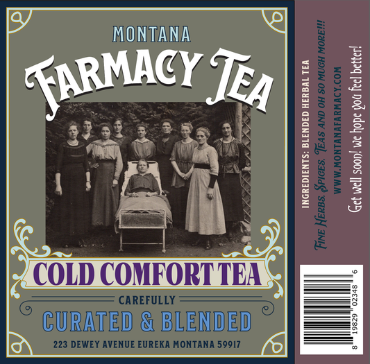 Cold Comfort Vintage Recipe Herbal Tea