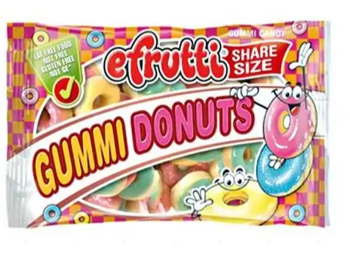 efrutti Gummi Donuts Share Bags 2oz