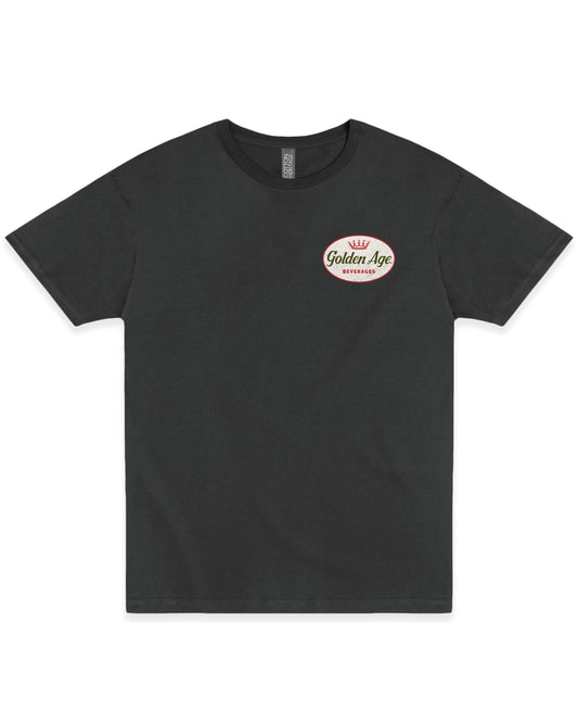 Golden Age Legacy Tee vintage unisex graphic T-shirt featuring the iconic Golden Age left chest logo with a nostalgic heritage-inspired design.